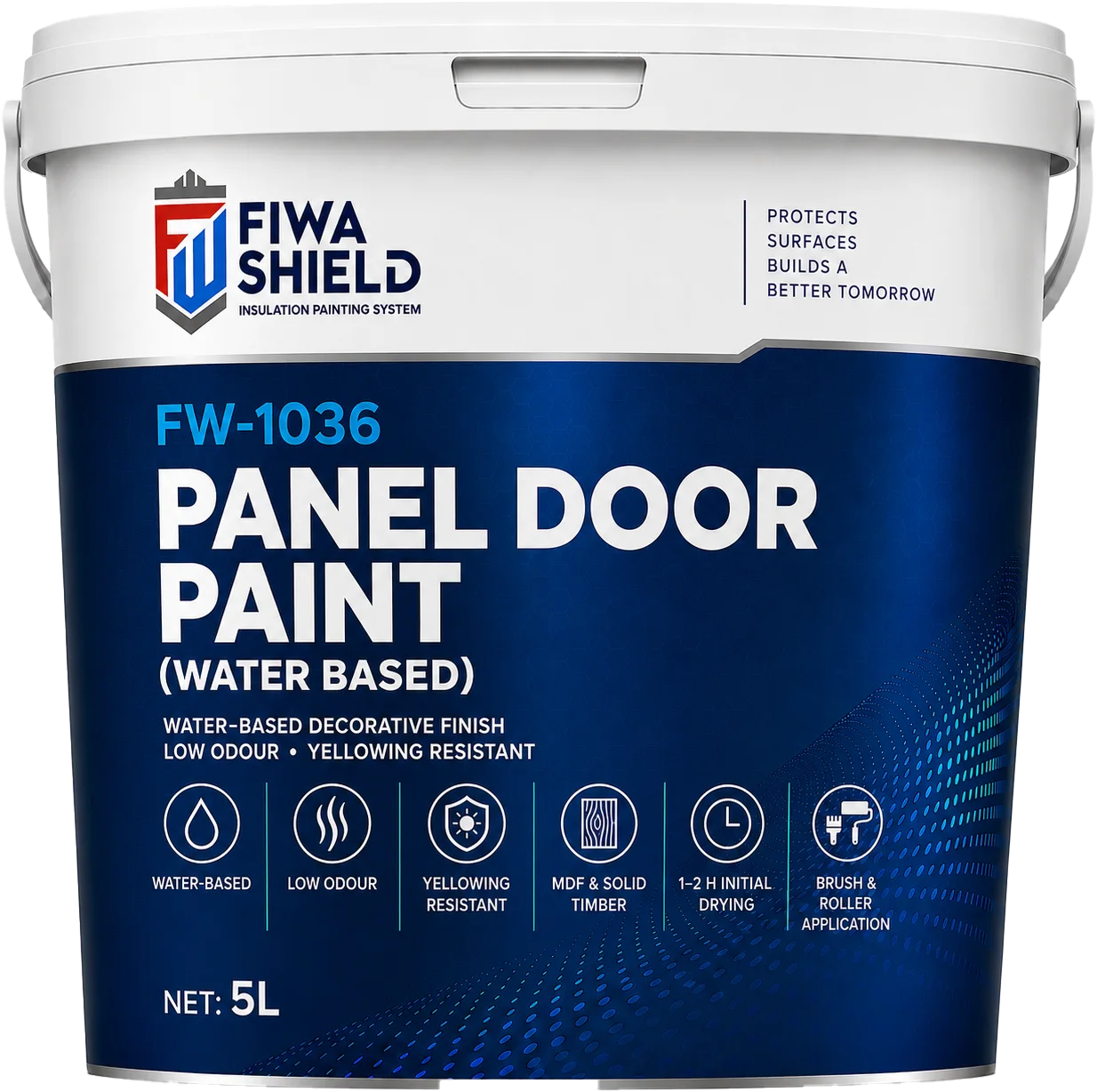 Panel Door Paint — Water Based